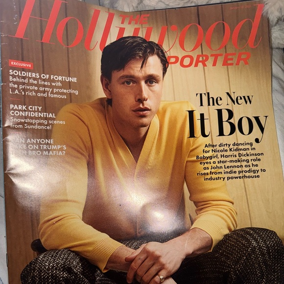The Hollywood Reporter Hollywood New It Boy Harris Dickinson Jan 2025 collect - Picture 1 of 4